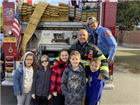 October is Fire Prevention Month and Bayview Elementary School had a special visit from the members of the West Islip Fire Department.  thumbnail261603